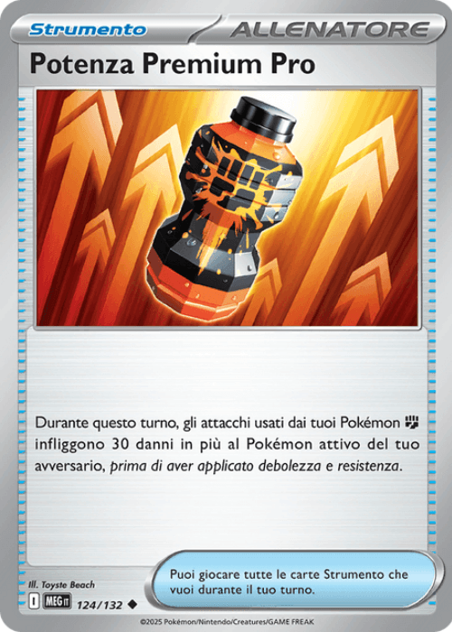 Pokémon Potenza Premium Pro 124/132 Megaevoluzione ITA