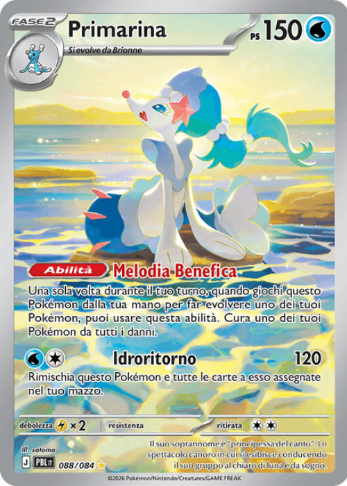 Pokémon Primarina 088/084 Buio Pesto ITA