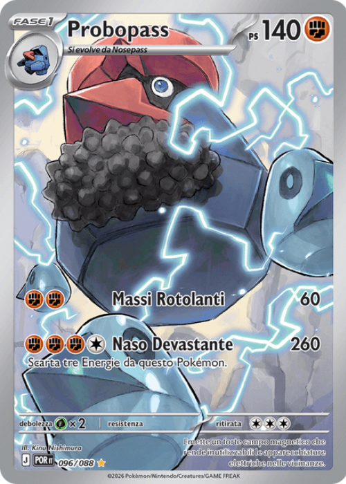 Pokémon Probopass 096/088 Equilibrio Perfetto ITA