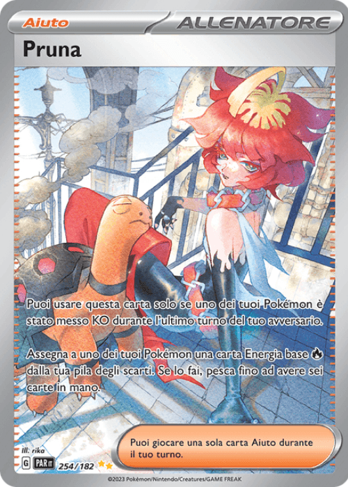 Pokémon Pruna 254/182 Paradosso Temporale ITA