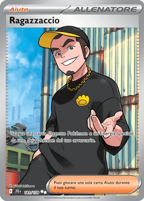 Pokémon Ragazzaccio 181/159 Avventure Insieme ITA