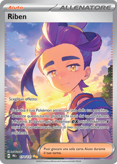 Pokémon Riben 174/131 Evoluzioni Prismatiche ITA