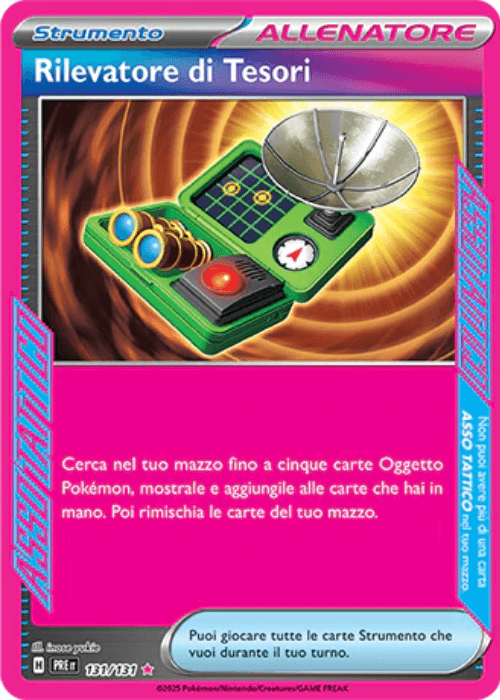 Pokémon Rilevatore di Tesori 131/131 Evoluzioni Prismatiche ITA