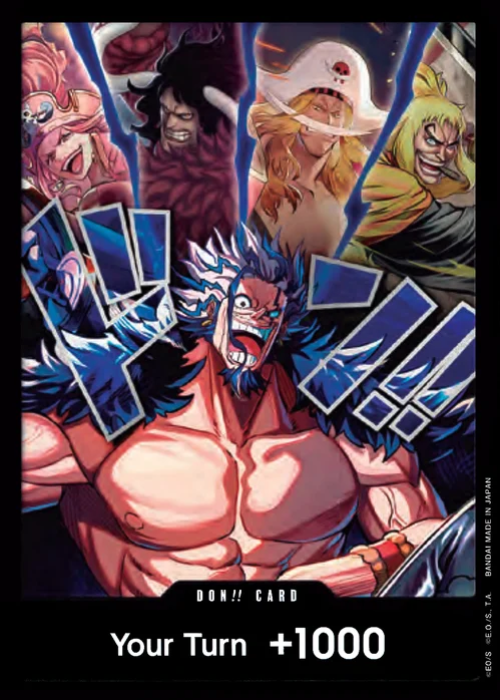One Piece Rocks Pirates DON!! Card OP17 ENG