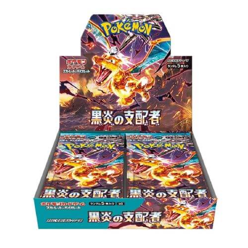 Pokèmon Ruler Of The Black Flame Display 30 Buste [JAP]