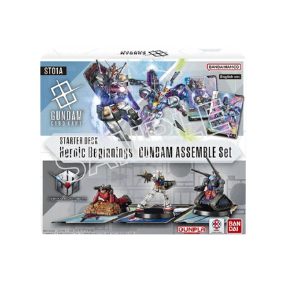 Gundam Card Game Heroic Beginnings ST01 Assemble Starter Deck ENG