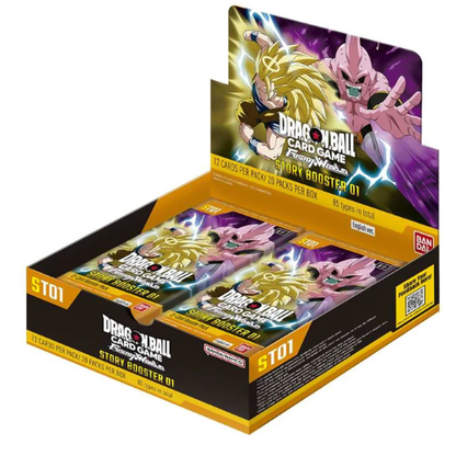 Dragon Ball Card Game Story Booster 01 Booster ST01 Box 24 Buste ENG