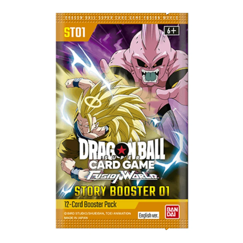 Dragon Ball Card Game Story Booster 01 Booster ST01 Box 24 Buste ENG