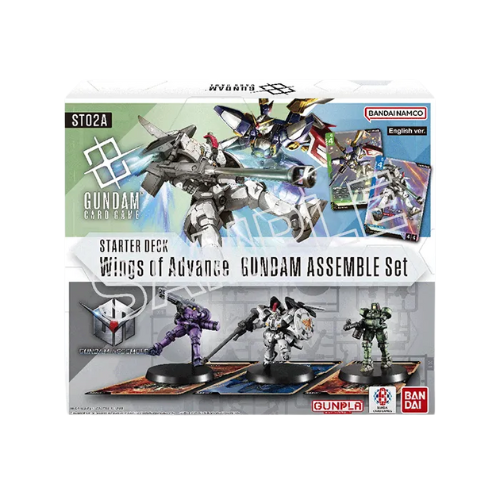 Gundam Card Game Wings of Advance ST02 Assemble Starter Deck ENG