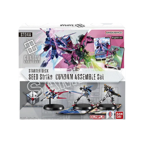 Gundam Card Game SEED Strike ST04 Assemble Starter Deck ENG