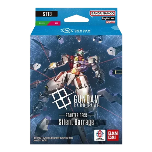 Gundam Card Game Starter Deck ST13 Silent Barrage ENG