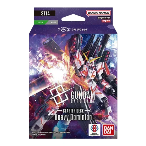 Gundam Card Game Starter Deck ST14 Heavy Dominion ENG