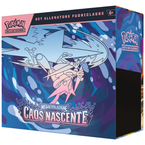 Bundle Pokémon Caos Nascente Display + Set Allenatore Fuoriclasse