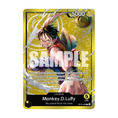 One Piece Card Game Set Sail Deck Set SD-01 ENG