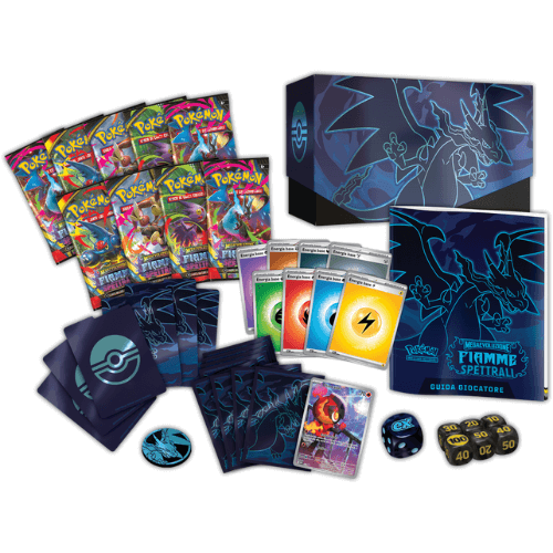 Pokemon Set Allenatore Fuoriclasse Fiamme Spettrali ITA