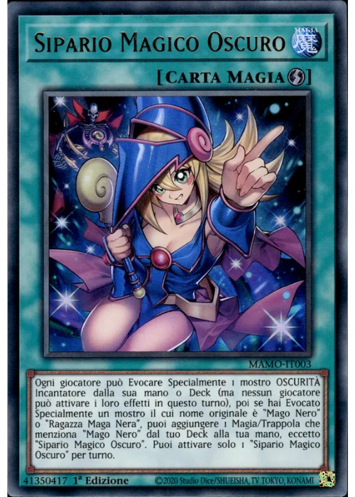 Yu-Gi-Oh! Sipario Magico Oscuro MAMO 003 I Magnifici Monstri ITA