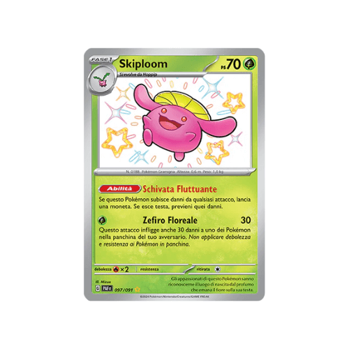 Pokémon Skiploom 097/091 Destino di Paldea ITA