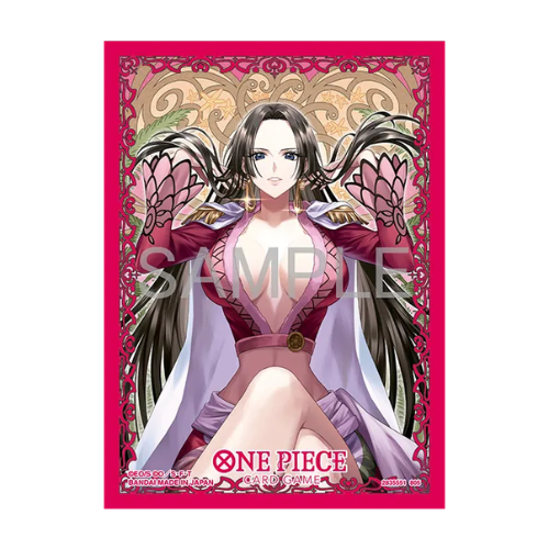 One Piece Card Game Official Sleeves Boa Hancock 70 bustine Serie 13