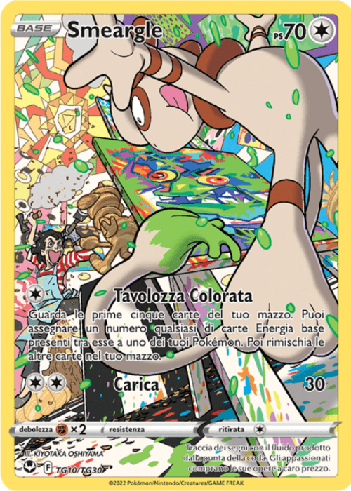 Pokémon Smeargle TG10/TG30 Tempesta Argentata ITA