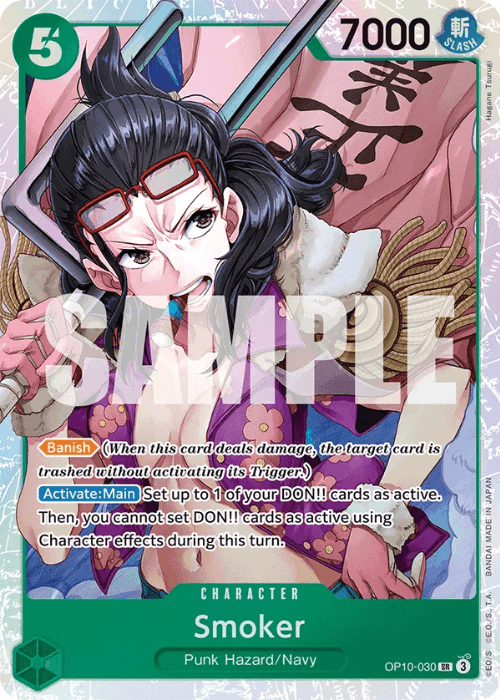 One Piece Smoker Super Rare OP10-030 ENG
