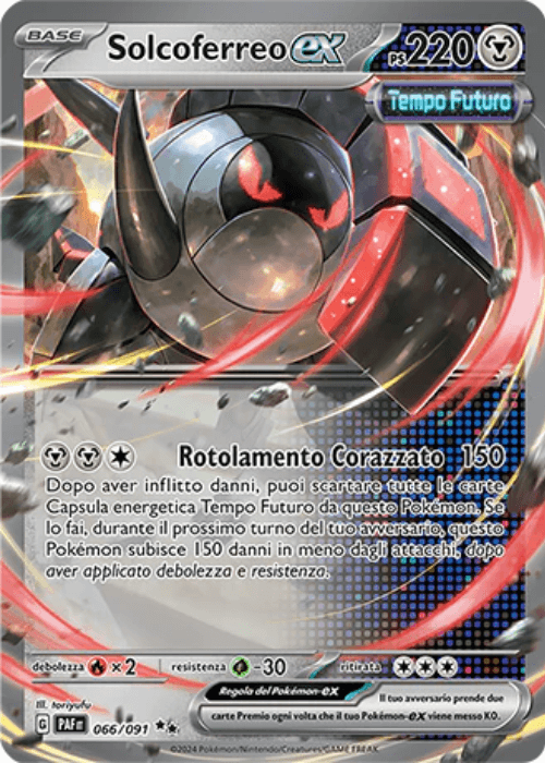 Pokémon Solcoferreo ex 066/091 Destino di Paldea ITA