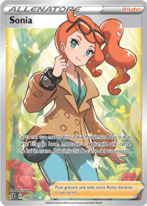 Pokémon Sonia 192/192 Fragore Ribelle ITA