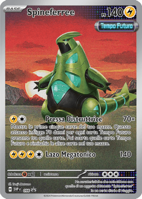 Pokémon Spineferree 098 Promo Scarlatto & Violetto ITA
