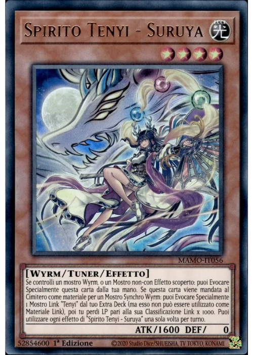 Yu-Gi-Oh! Spirito Tenyi - Suruya MAMO 056 I Magnifici Monstri ITA