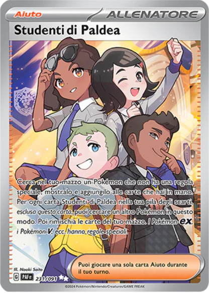 Pokémon Studenti di Paldea 231/91 Destino di Paldea ITA