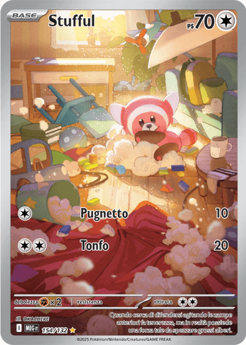 Pokémon Stufful 154/132 Megaevoluzione ITA