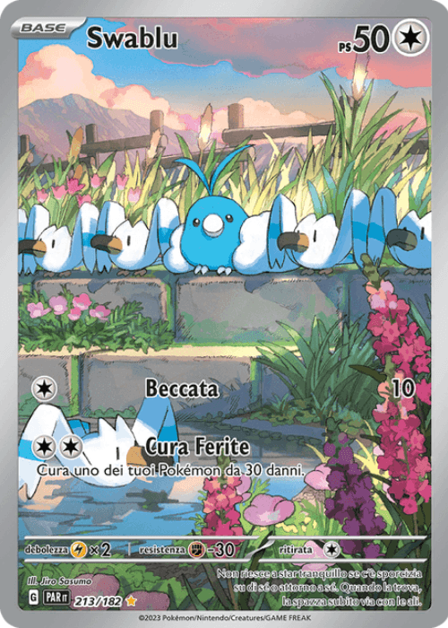 Pokémon Swablu 213/182 Paradosso Temporale ITA