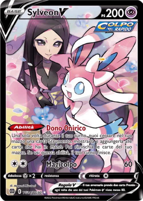 Pokémon Sylveon V TG14/TG30 Astri Lucenti ITA