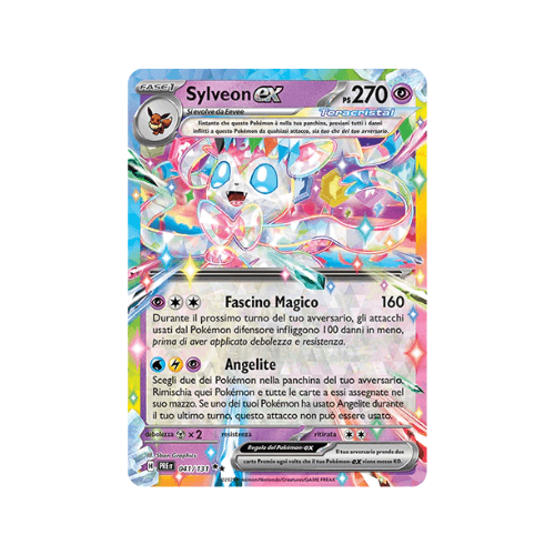 Pokémon Sylveon ex 041/131 Evoluzioni Prismatiche ITA