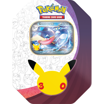 Pokémon 30° Anniversario Tin da Collezione Greninja ex ITA