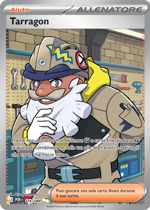 Pokémon Tarragon 116/088 Equilibrio Perfetto ITA