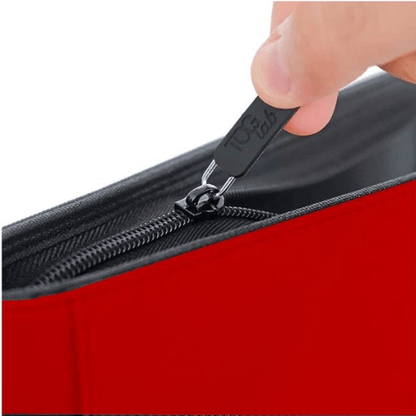 TcgLab Album per Toploader 4 Tasche Rosso
