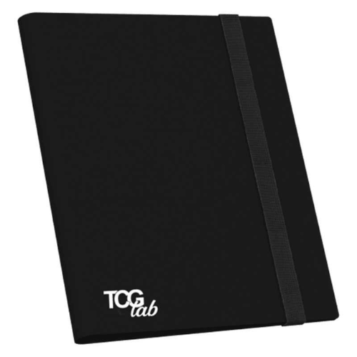 TcgLab Album con elastico 12 Tasche Nero
