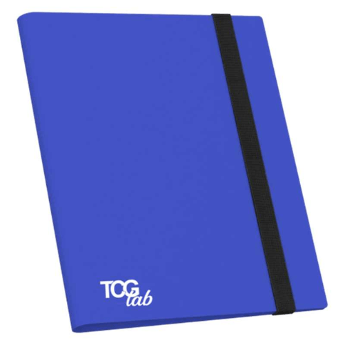 TcgLab Album con elastico 9 Tasche Blu