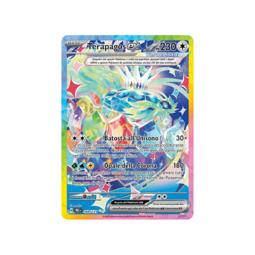 Pokémon Terapagos ex 169/131 Evoluzioni Prismatiche ITA
