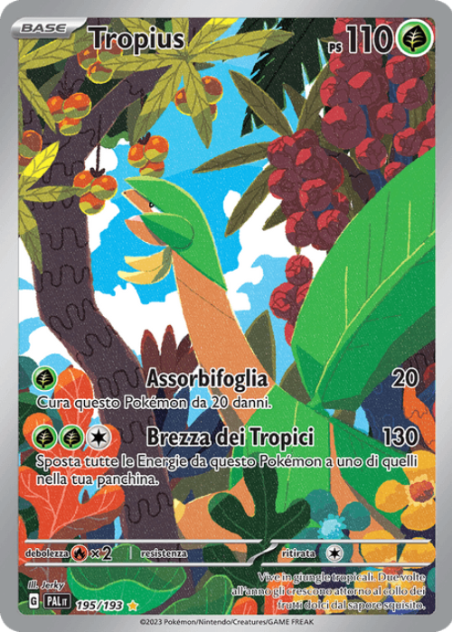 Pokémon Tropius 195/193 Evoluzioni a Paldea ITA