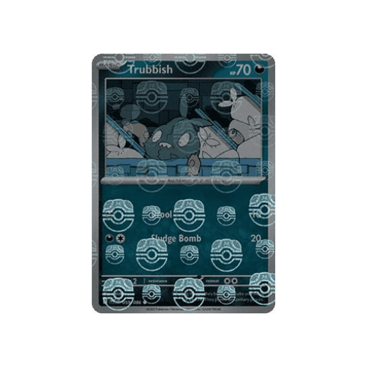 Pokémon Trubbish Masterball 059/086 Fuoco Bianco ITA
