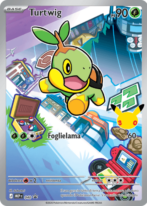 Pokémon Turtwig 040 Promo Megaevoluzione ITA