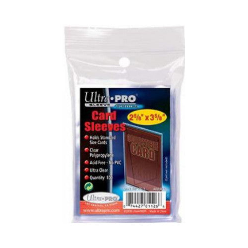 Ultra Pro Confezione 100 Sleeves Standard Economiche Trasparenti