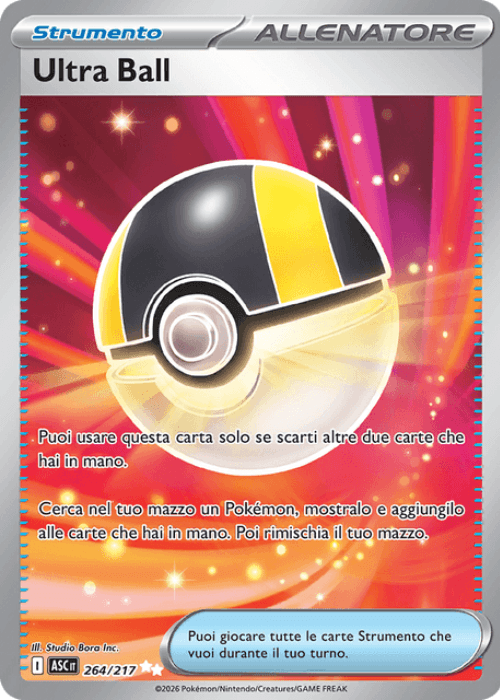 Pokémon Ultra Ball 264/217 Ascesa Eroica ITA