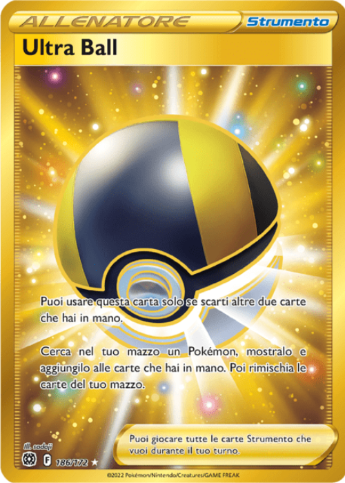 Pokémon Ultra Ball 186/172 Astri Lucenti ITA