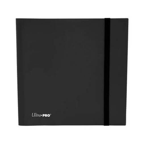 Ultra Pro Album 12 Tasche PRO-Binder Eclipse Jet Black