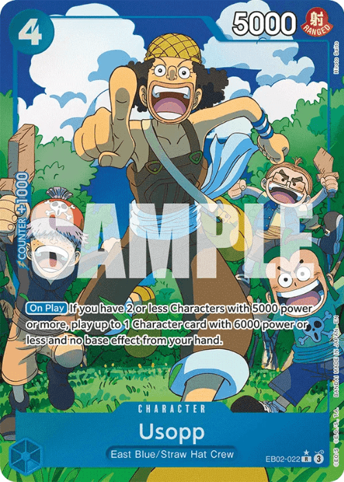 One Piece Usopp Alternate Art EB02-022 ENG