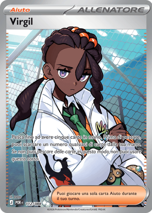 Pokémon Virgil 112/088 Equilibrio Perfetto ITA