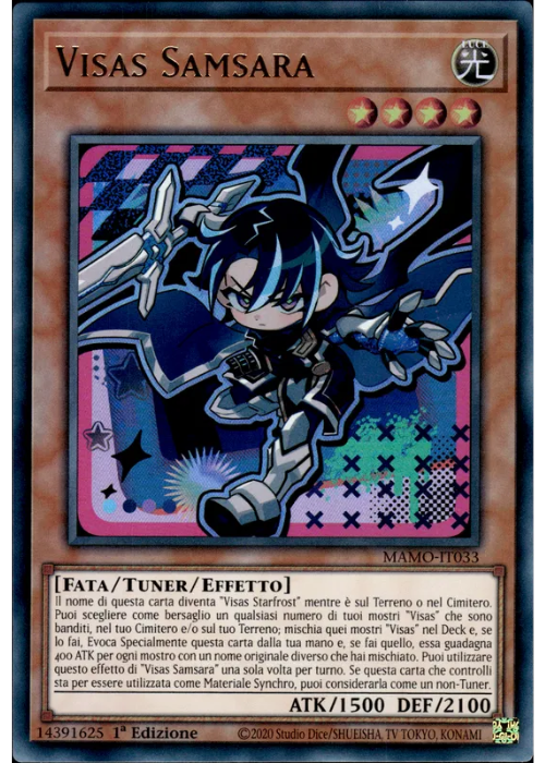 Yu-Gi-Oh! Visas Samsara MAMO 033 I Magnifici Monstri ITA