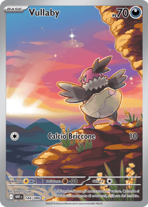 Pokémon Vullaby 144/086 Fuoco Bianco ITA